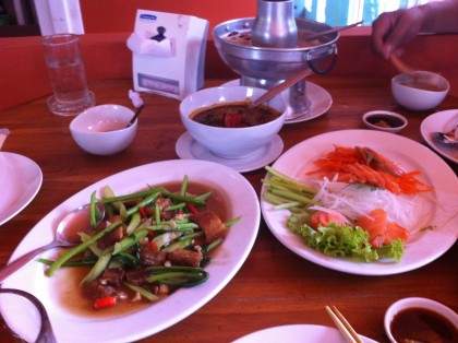 อาหารที่สั่งมาทาน